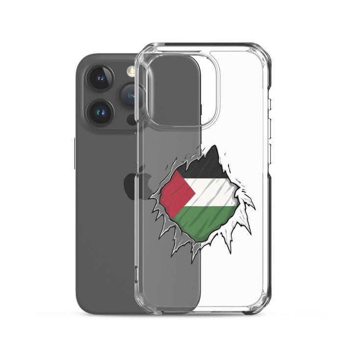 Palestine Hero - Clear Case for iPhone®, iPhone iPhone 15 Pro Case With Phone