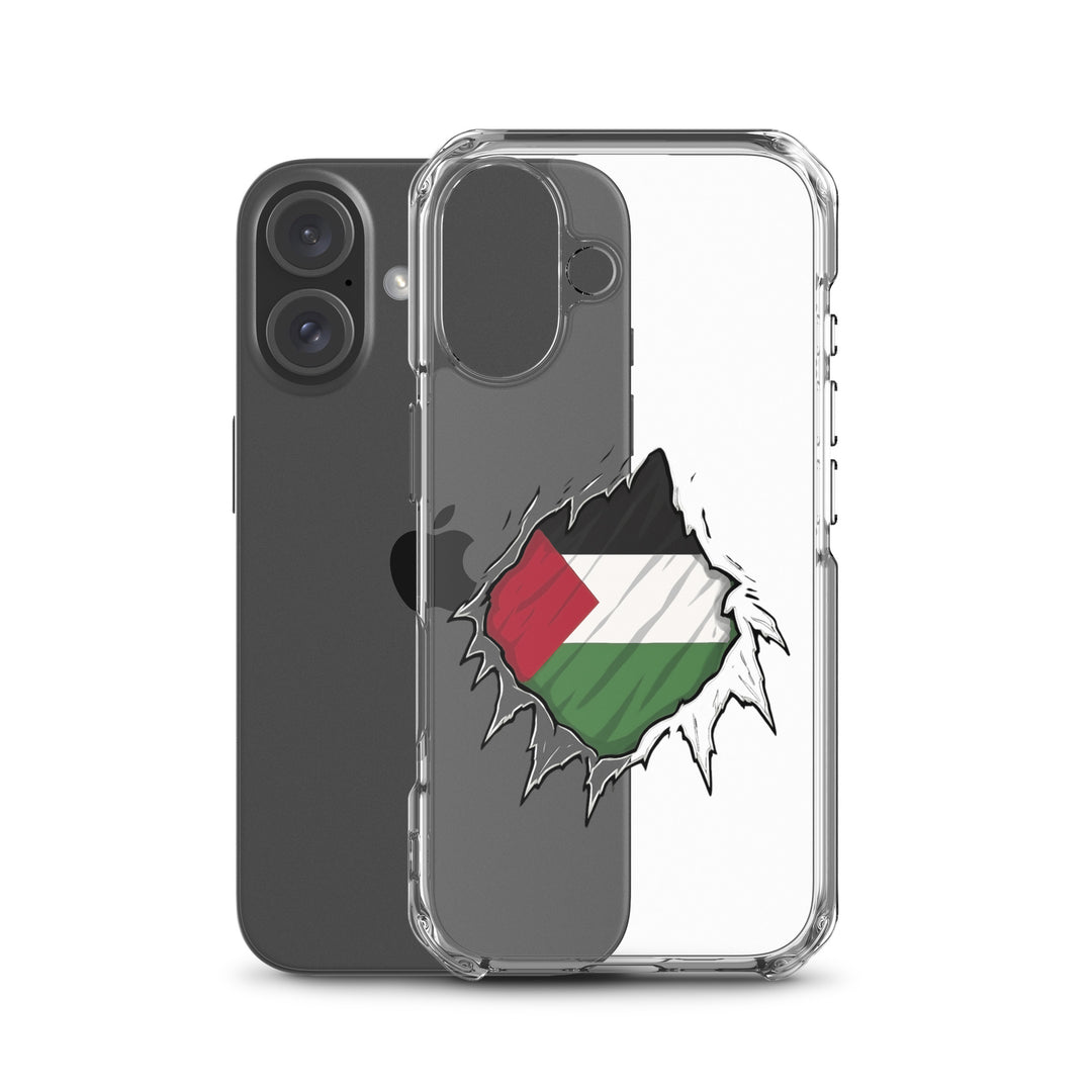 Palestine Hero - Clear Case for iPhone®, iPhone iPhone 16 Case With Phone