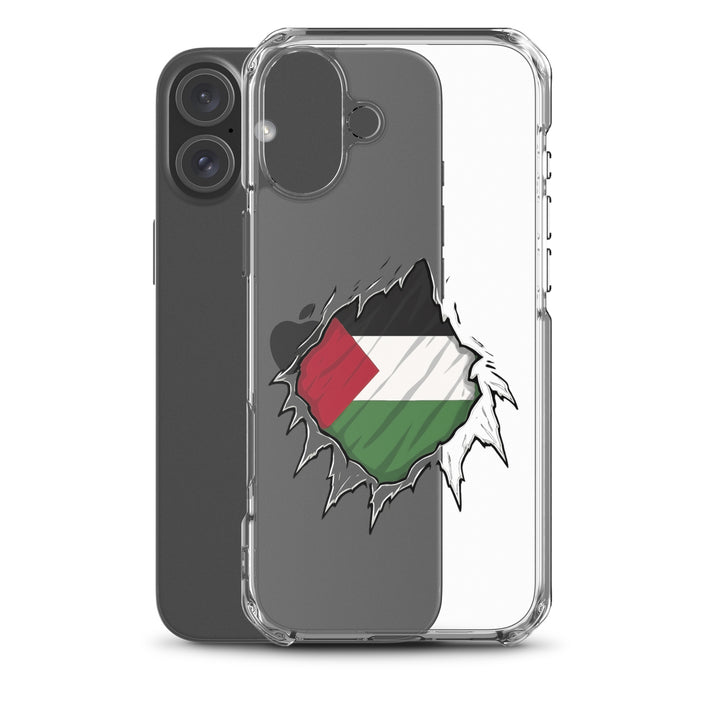 Palestine Hero - Clear Case for iPhone®, iPhone iPhone 16 Plus Case With Phone