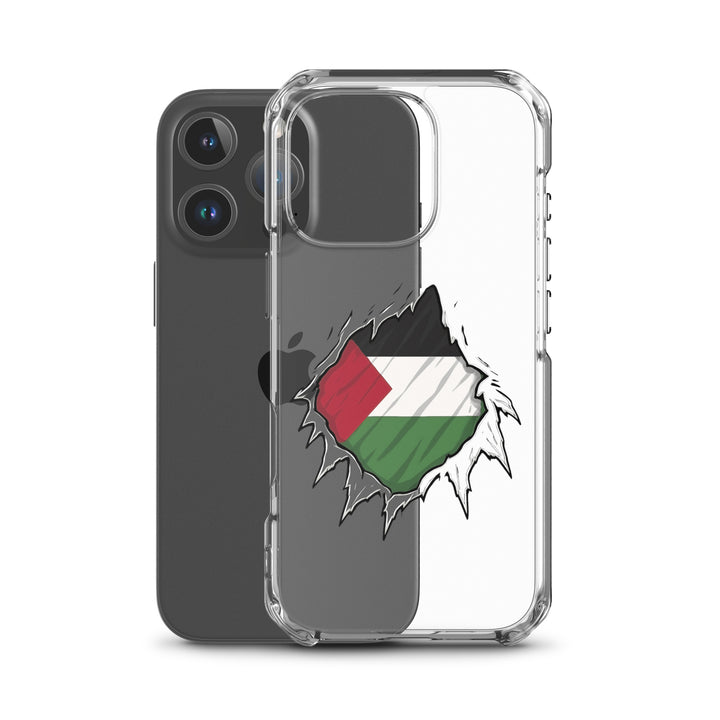 Palestine Hero - Clear Case for iPhone®, iPhone iPhone 16 Pro Case With Phone