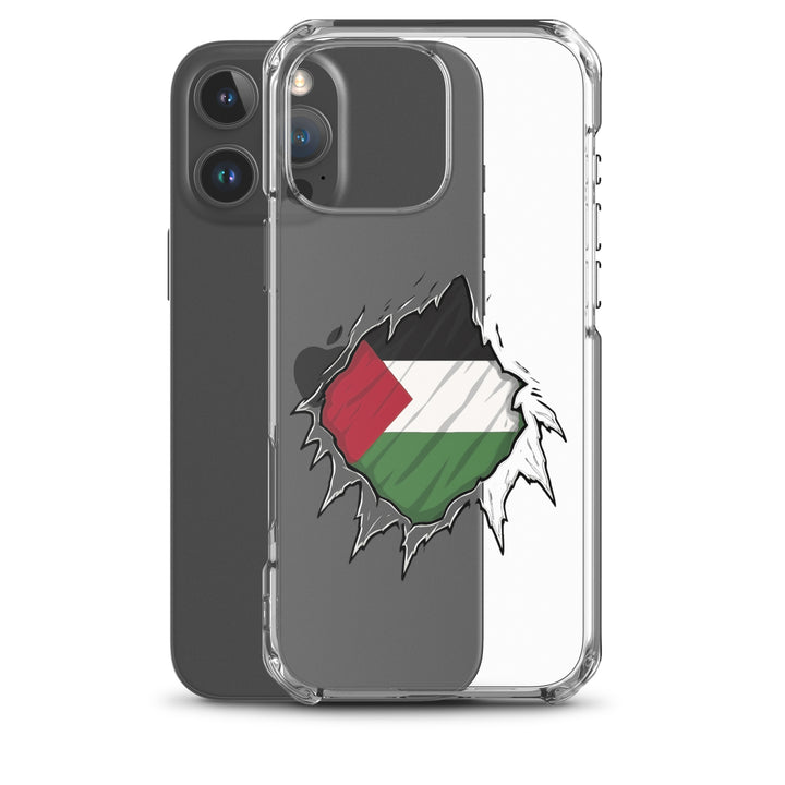Palestine Hero - Clear Case for iPhone®, iPhone iPhone 16 Pro Max Case With Phone