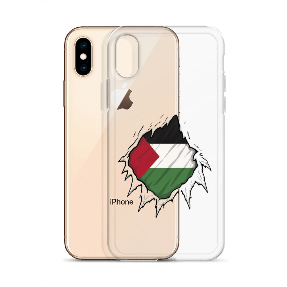 Palestine Hero - Clear Case for iPhone®, iPhone iPhone X Xs Case With Phone
