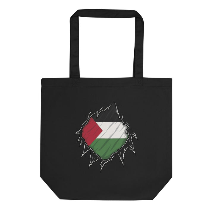 Palestine Hero - Eco Tote Bag, Eco Tote Bag Black