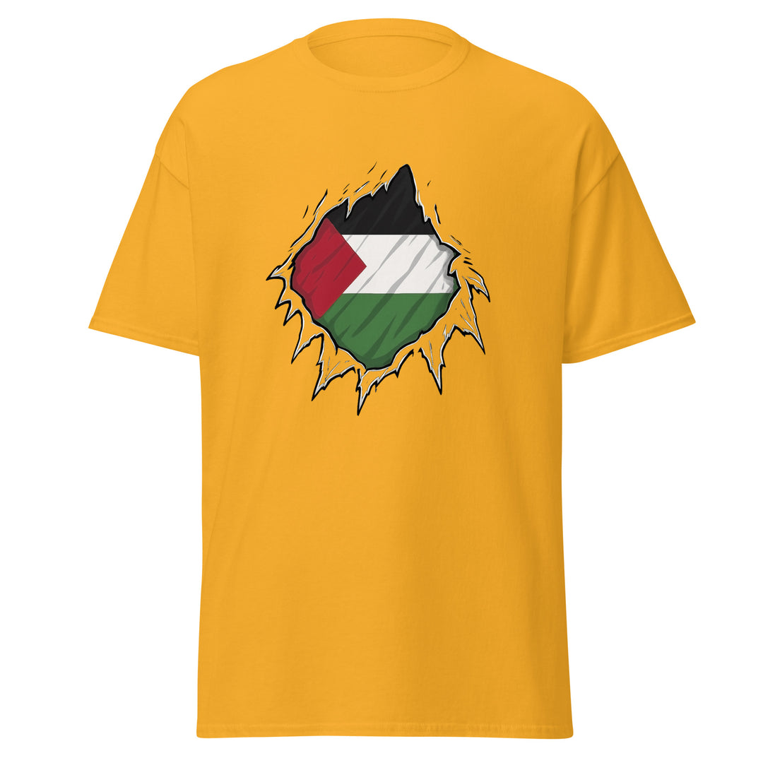 Palestine Hero - Men’s Classic Tee, Gold