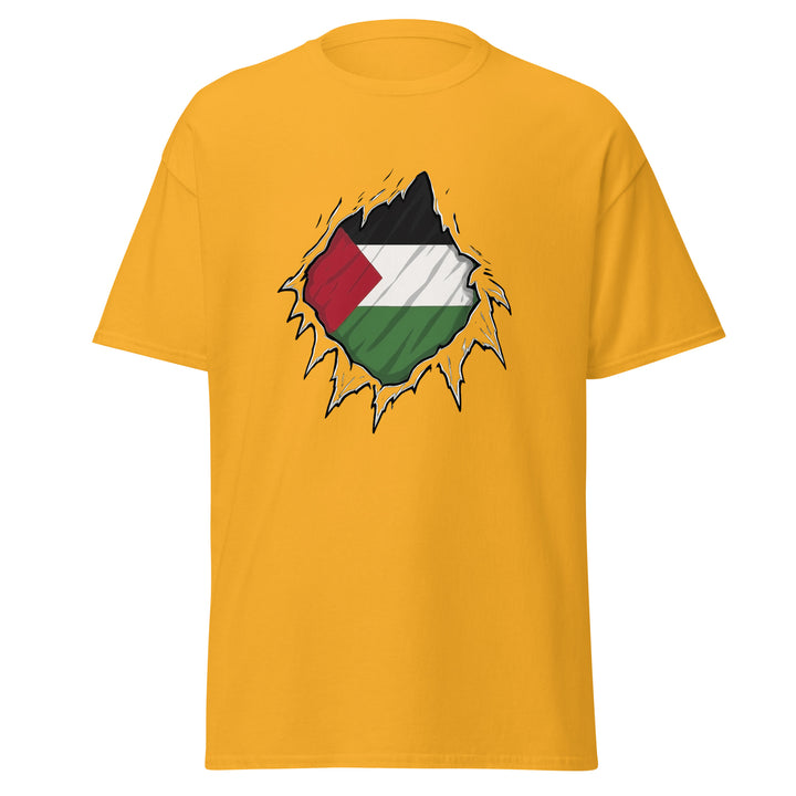 Palestine Hero - Men’s Classic Tee, Gold