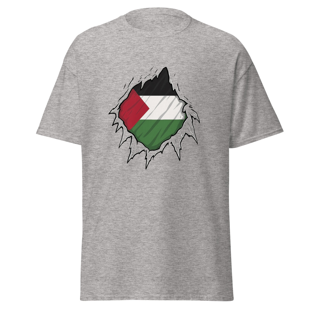 Palestine Hero - Men’s Classic Tee, Sport Grey