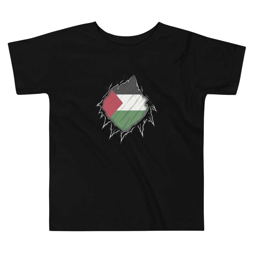 Palestine Hero - Toddler Short Sleeve Tee, Black