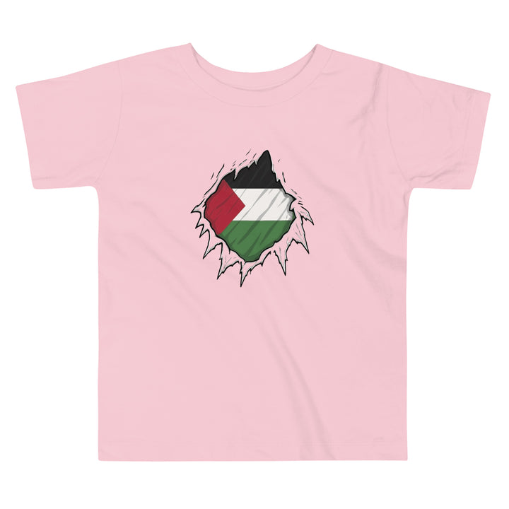 Palestine Hero - Toddler Short Sleeve Tee, Pink