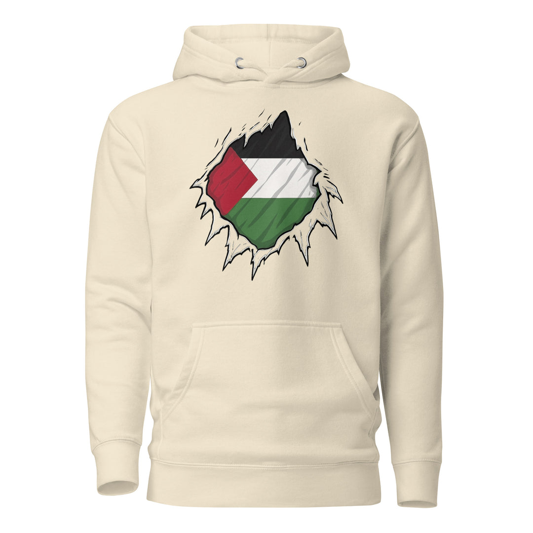 Palestine Hero - Women’s Hoodie, Bone