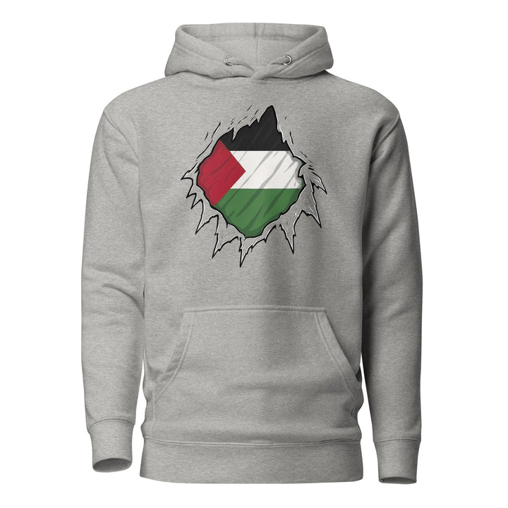 Palestine Hero - Women’s Hoodie, Carbon Grey