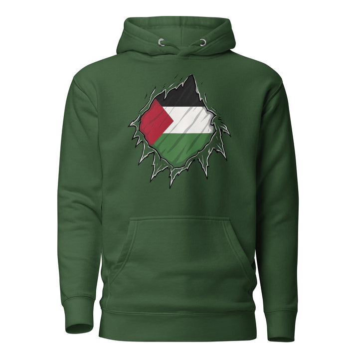 Palestine Hero - Women’s Hoodie, Forest Green