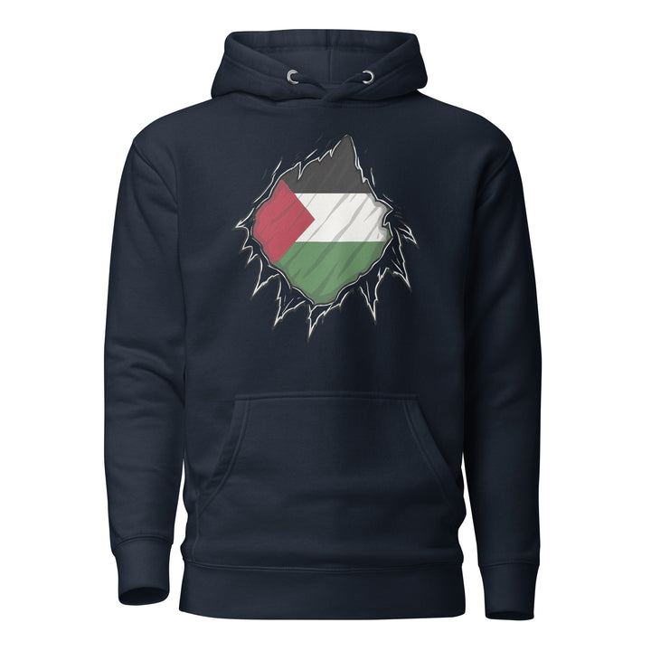 Palestine Hero - Women’s Hoodie, Navy Blazer