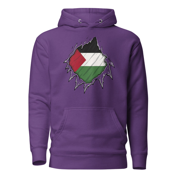 Palestine Hero - Women’s Hoodie, Purple