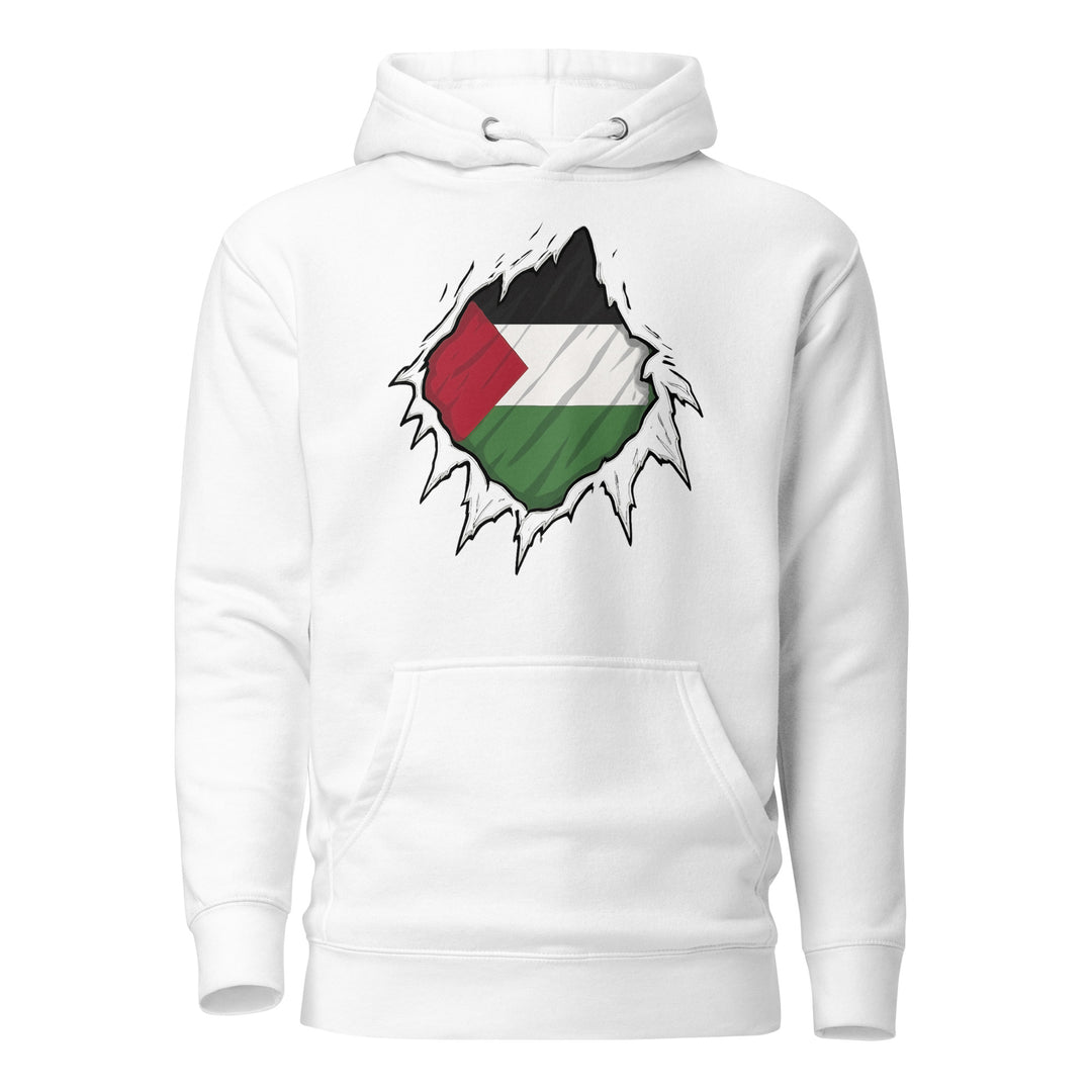 Palestine Hero - Women’s Hoodie, White
