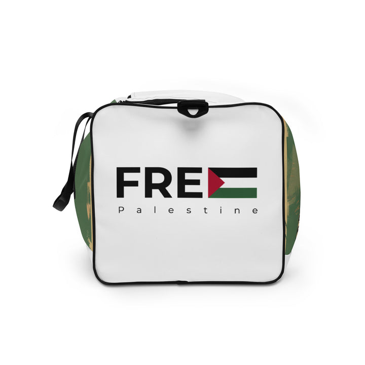 Palestine Hope - Duffle Bag, White Left