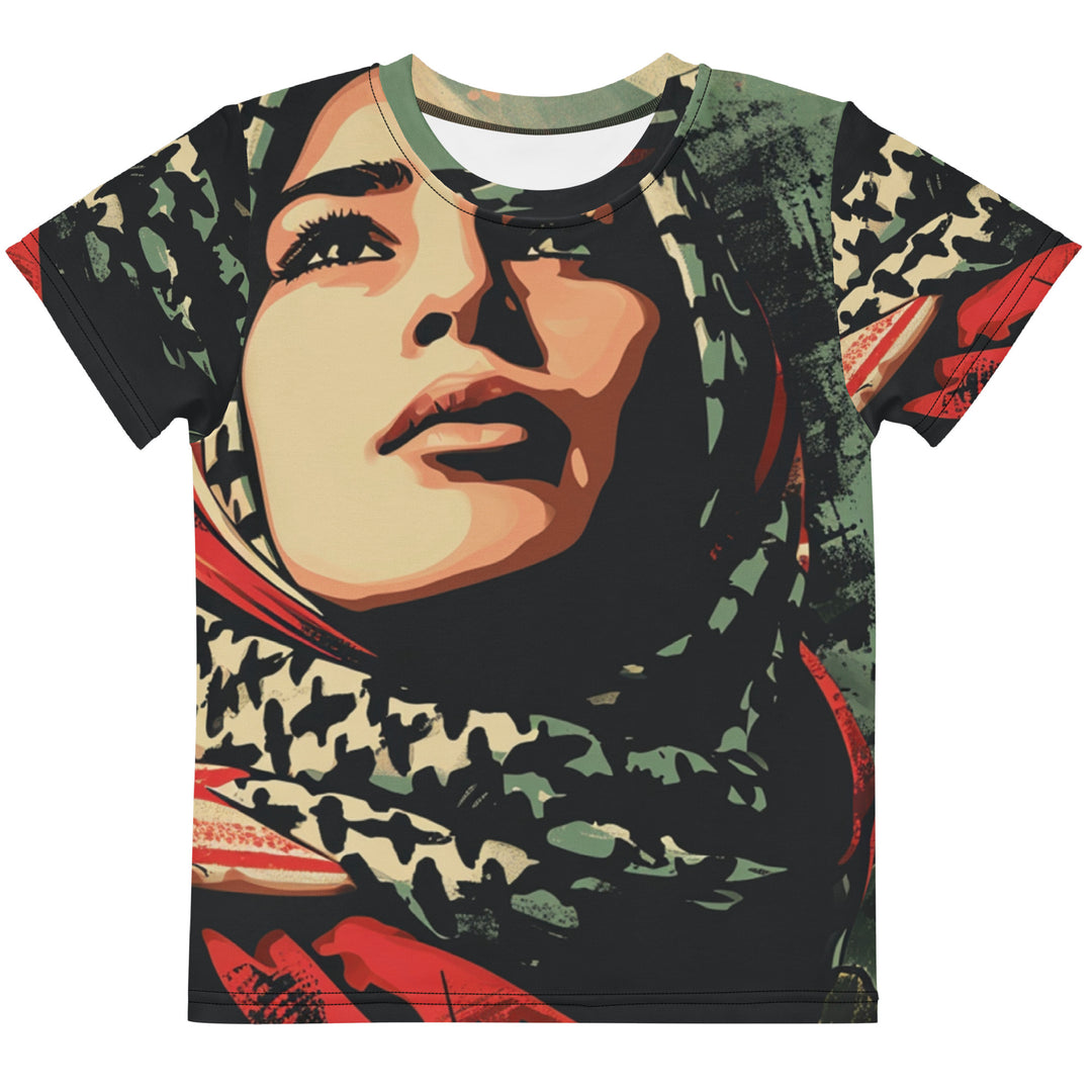 Palestine Hope - Kids Crew Neck T-Shirt, T Shirt White