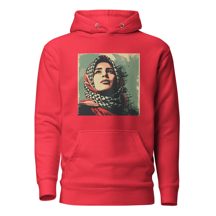 Palestine Hope - Men’s Hoodie, Team Red