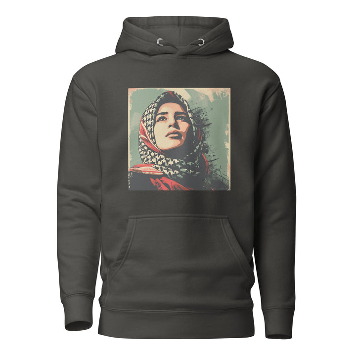 Palestine Hope - Men’s Hoodie, Vintage Black