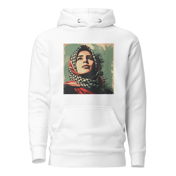 Palestine Hope - Men’s Hoodie, White