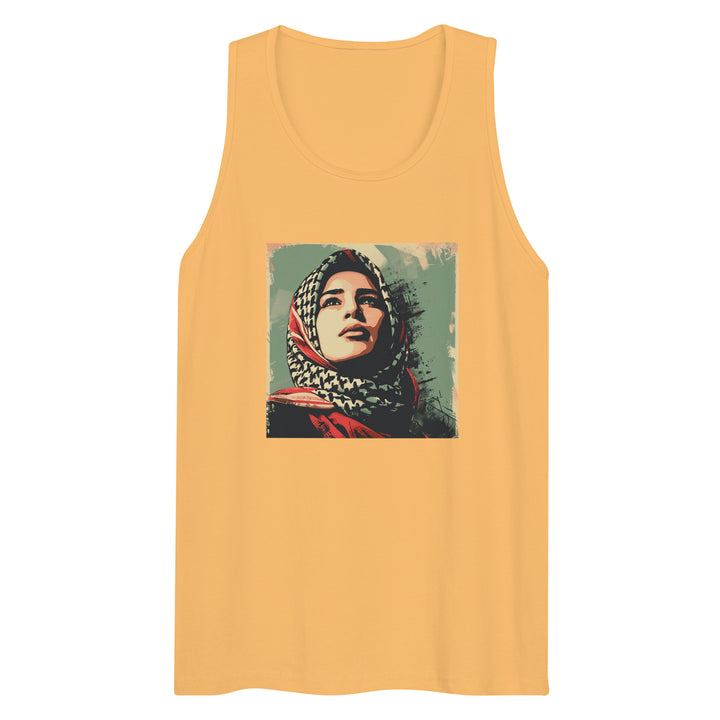 Palestine Hope - Men’s Premium Tank Top, Mens Premium Tank Top Squash