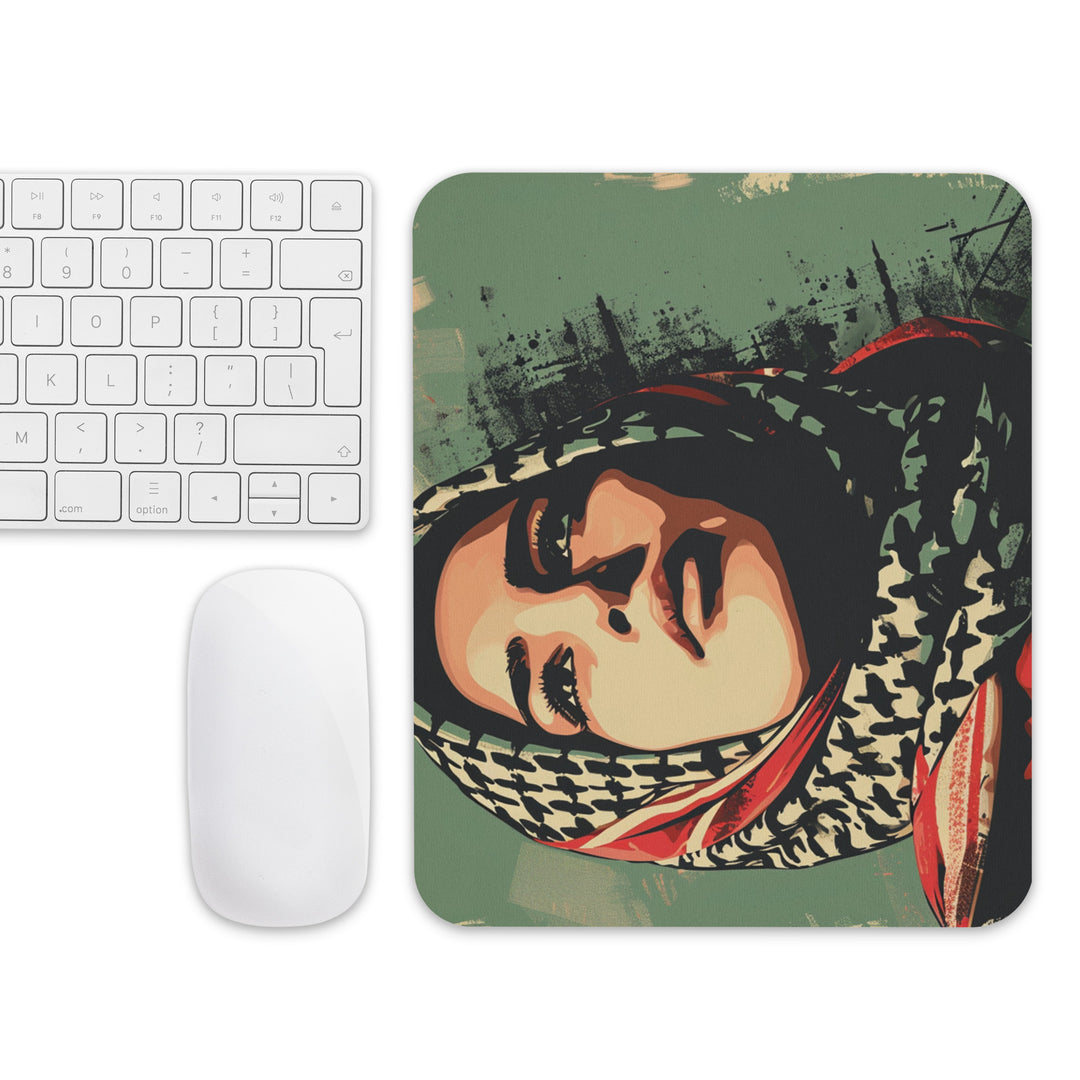 Palestine Hope - Mouse Pad, White