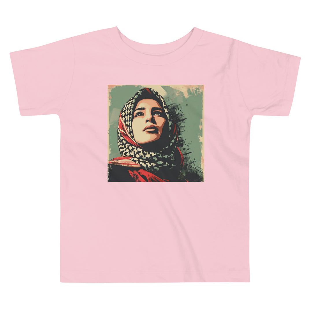 Palestine Hope - Toddler Short Sleeve Tee, Pink