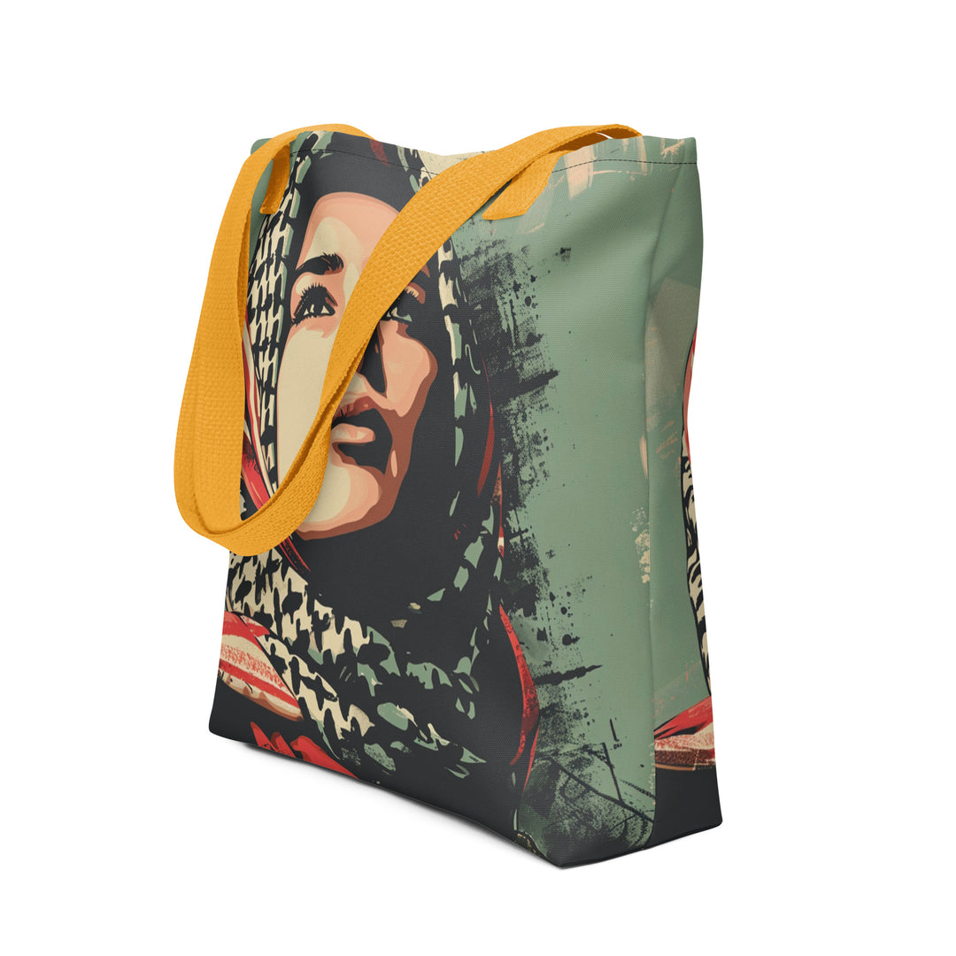 Palestine Hope - Tote Bag, Yellow 15x15