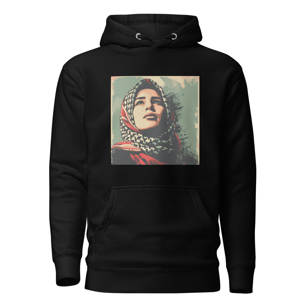 Palestine Hope - Women’s Hoodie, Black