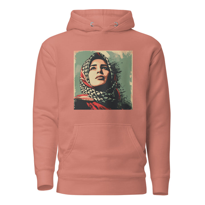 Palestine Hope - Women’s Hoodie, Dusty Rose
