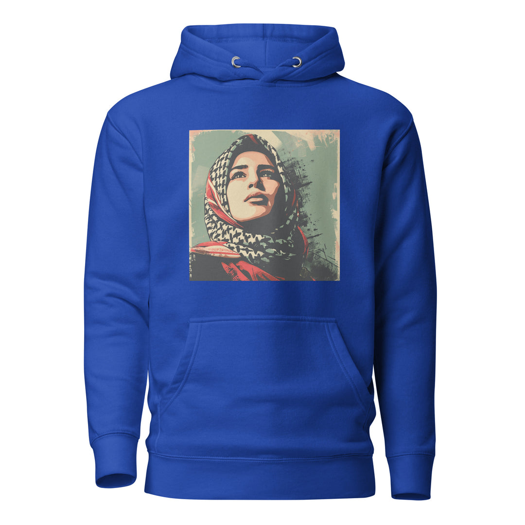 Palestine Hope - Women’s Hoodie, Team Royal