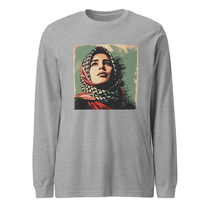 Palestine Hope - Women’s Long Sleeve Tee, Heather