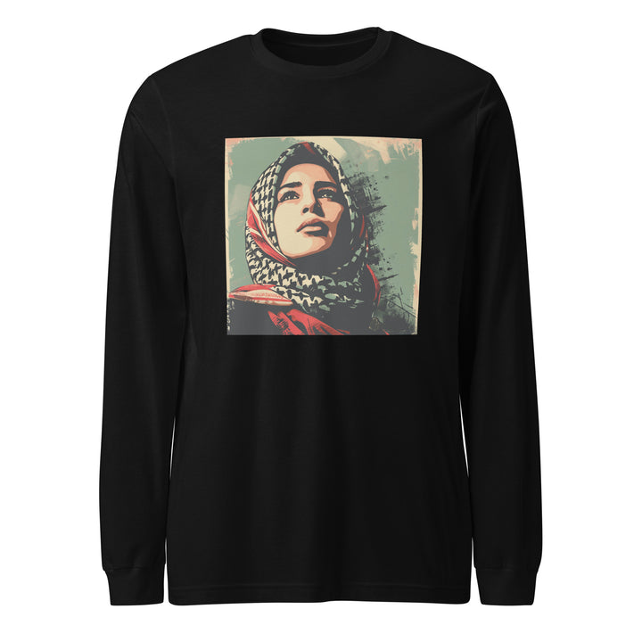 Palestine Hope - Women’s Long Sleeve Tee, Black