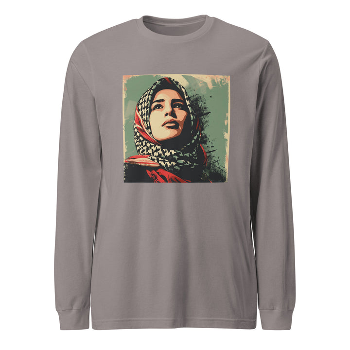 Palestine Hope - Women’s Long Sleeve Tee, Storm