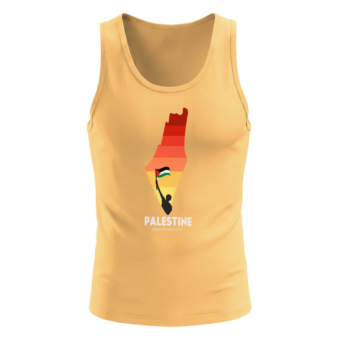 Palestine Map - Men’s Premium Tank Top, Mens Premium Tank Top Squash