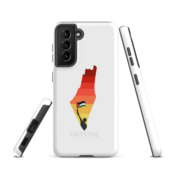 Palestine Map - Tough Case for Samsung®, Samsung Glossy Samsung Galaxy S21