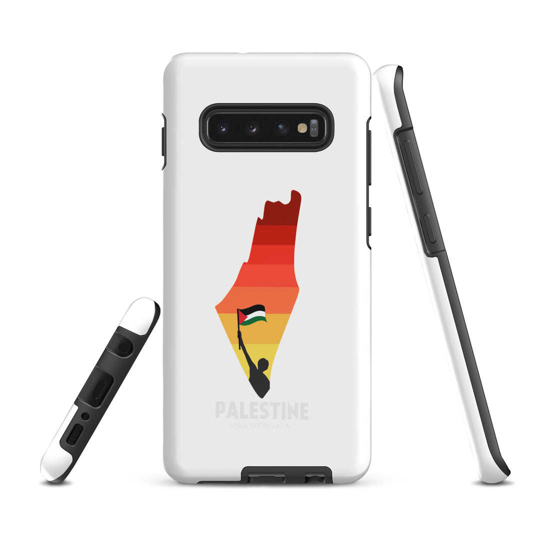 Palestine Map - Tough Case for Samsung®, Samsung Glossy Samsung Galaxy S10 Plus