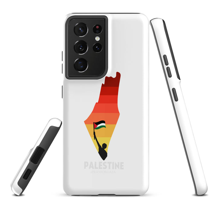 Palestine Map - Tough Case for Samsung®, Samsung Matte Samsung Galaxy S21 Ultra