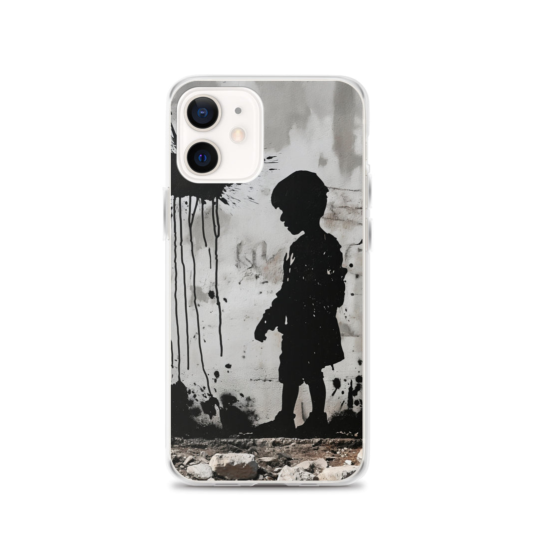 Palestine Wall - Clear Case for iPhone®, iPhone iPhone 12 Case On Phone