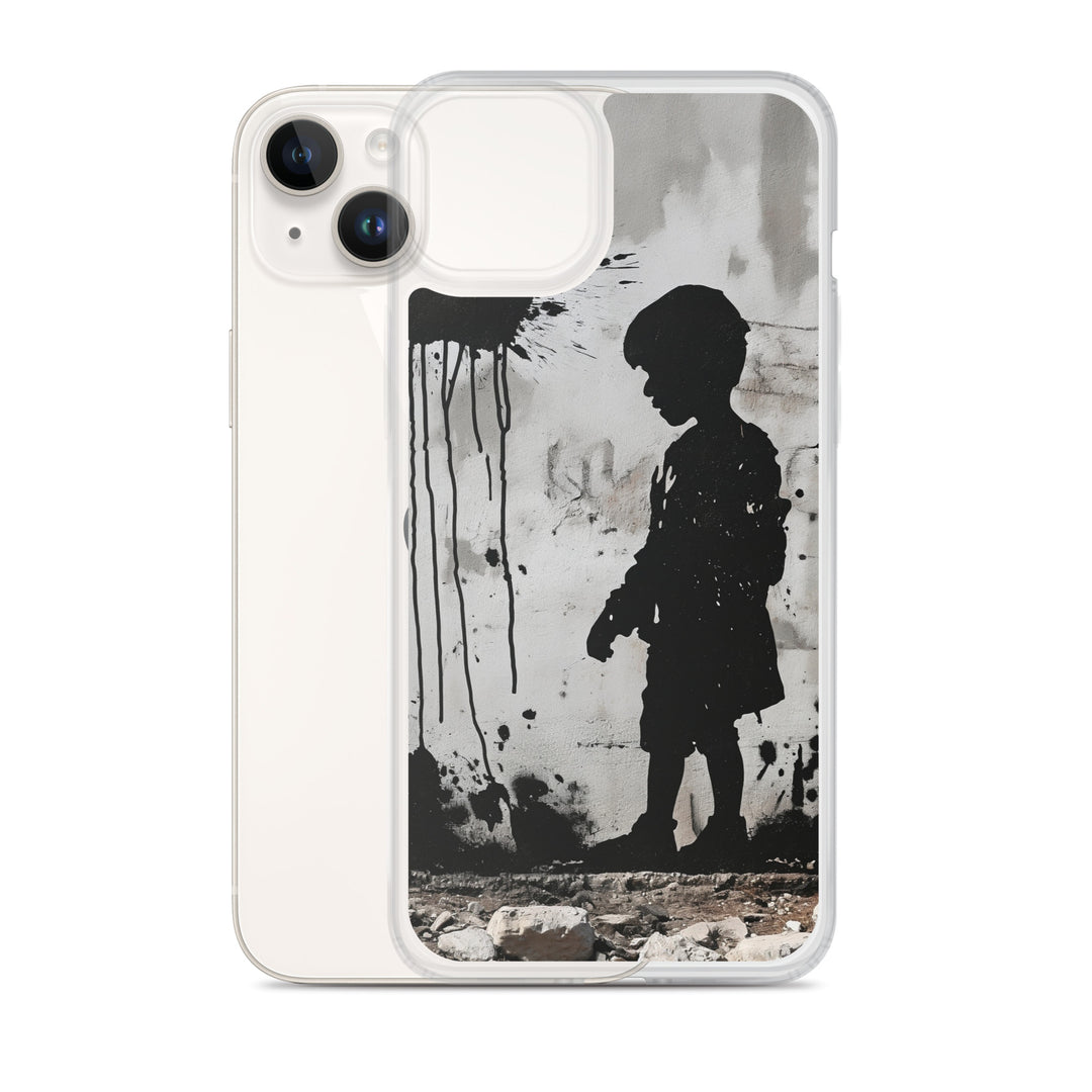 Palestine Wall - Clear Case for iPhone®, iPhone iPhone 14 Plus Case With Phone