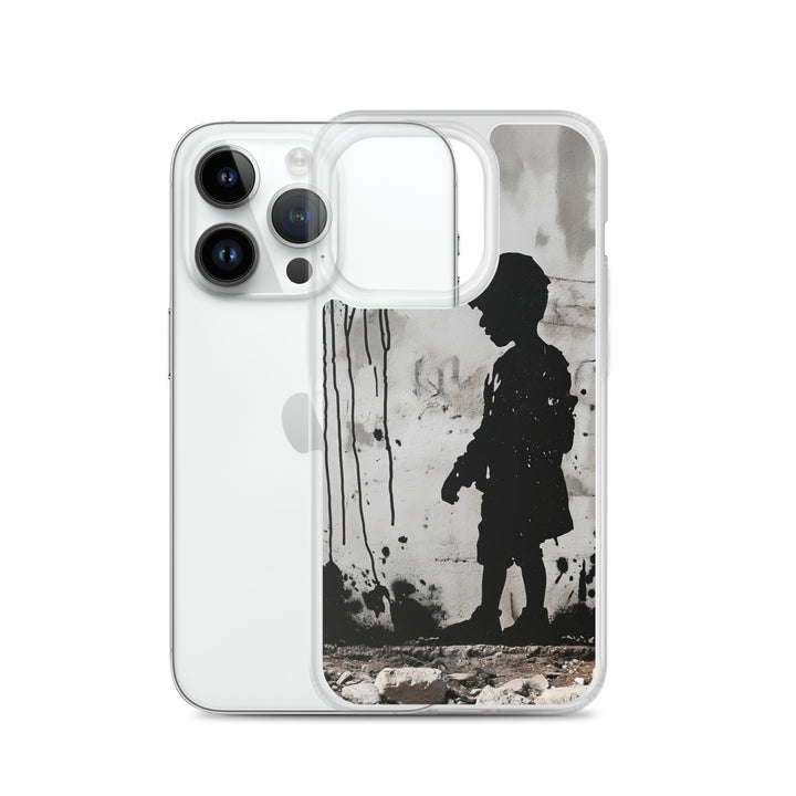 Palestine Wall - Clear Case for iPhone®, iPhone iPhone 14 Pro Case With Phone