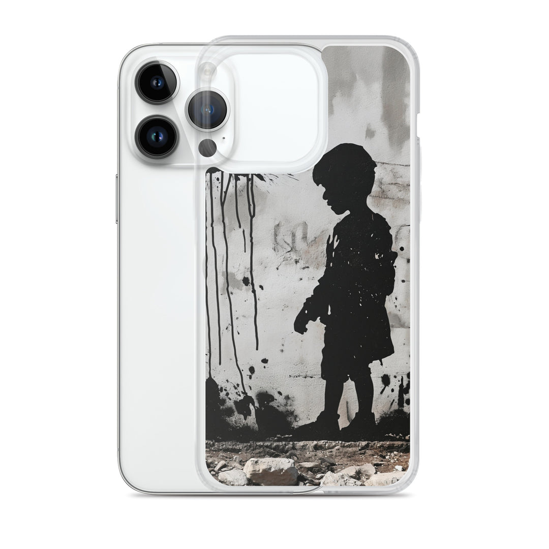 Palestine Wall - Clear Case for iPhone®, iPhone iPhone 14 Pro Max Case With Phone