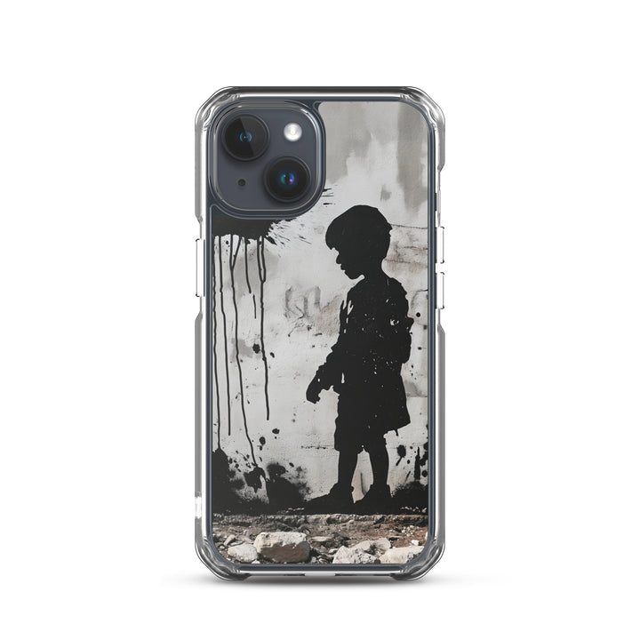 Palestine Wall - Clear Case for iPhone®, iPhone iPhone 15 Case On Phone