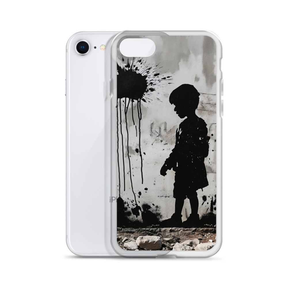 Palestine Wall - Clear Case for iPhone®, iPhone iPhone 7 8 Case With Phone