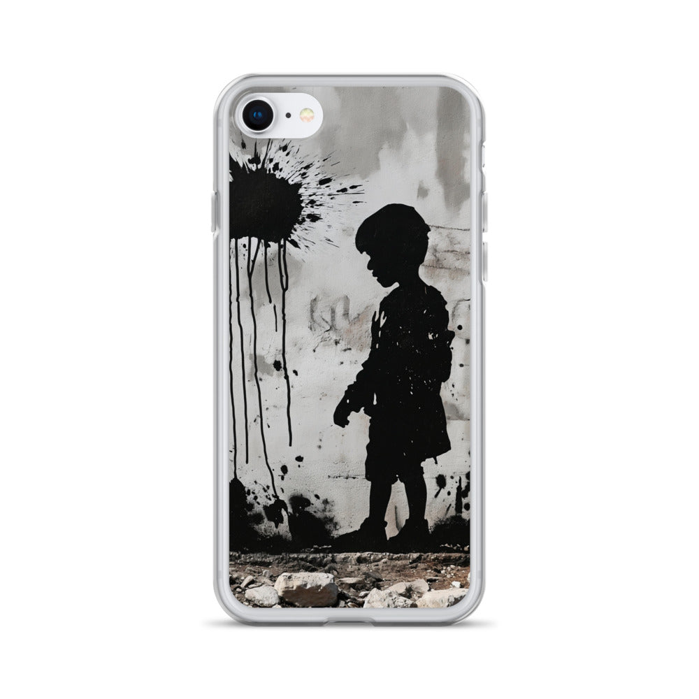 Palestine Wall - Clear Case for iPhone®, iPhone iPhone Se Case On Phone