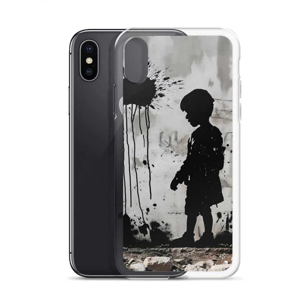 Palestine Wall - Clear Case for iPhone®, iPhone iPhone X Xs Case With Phone