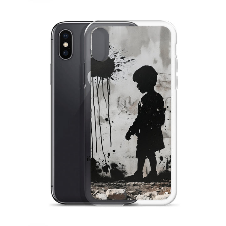 Palestine Wall - Clear Case for iPhone®, iPhone iPhone X Xs Case With Phone