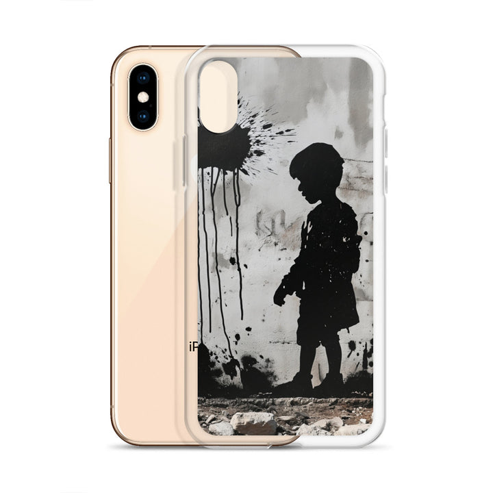 Palestine Wall - Clear Case for iPhone®, iPhone iPhone X Xs Case With Phone