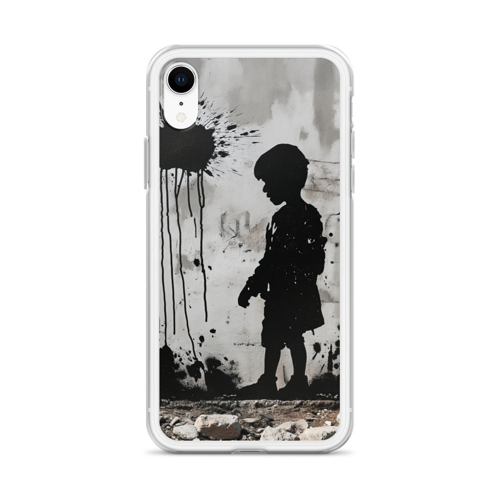Palestine Wall - Clear Case for iPhone®, iPhone iPhone Xr Case On Phone