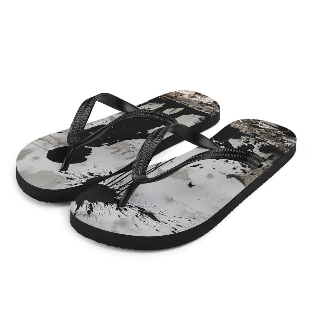 Palestine Wall - Flip-Flops, Sublimation Flip Flops White Front