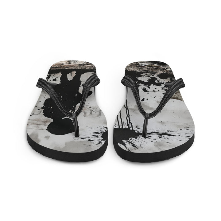 Palestine Wall - Flip-Flops, Sublimation Flip Flops White